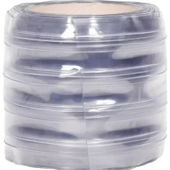 Transparent köldridå i PVC – Isolerande och ljuddämpande | Storlek: 200x1,6 mm | Längd: 25 m