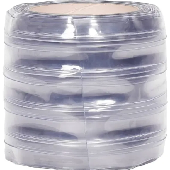 Transparent köldridå i PVC – Isolerande och ljuddämpande | Storlek: 200x1,6 mm | Längd: 25 m