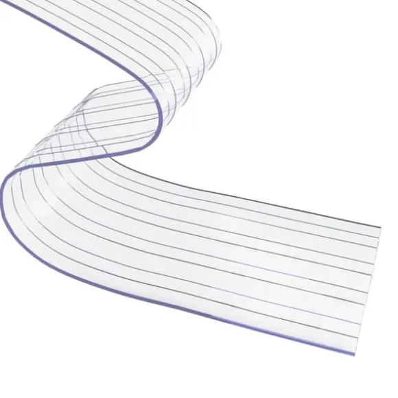 Transparent köldridå i PVC – Isolerande och ljuddämpande | Storlek: 200x1,6 mm | Längd: 25 m