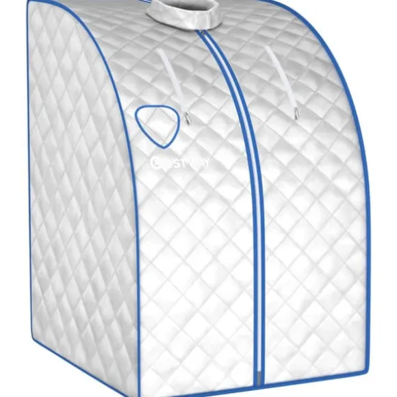 Transportabel Dampsauna, 78x87x100 cm, Sølv