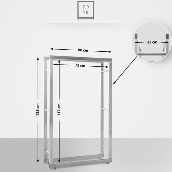 Træbestilling af rustfrit stål - Boliger - Bæredygtigt design til interiør