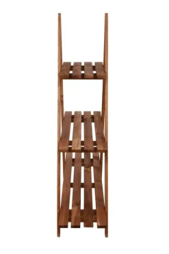 Træblomsterstativ 107x101x26 cm - RP/ 3-niveau/ Brun
