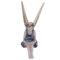 Trädgård Solros Fairy Statue Mytisk Fairy Staty Vacker ängelskulptur dekorativ figur