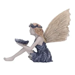 Trädgård Solros Fairy Statue Mytisk Fairy Staty Vacker ängelskulptur dekorativ figur