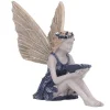 Trädgård Solros Fairy Statue Mytisk Fairy Staty Vacker ängelskulptur dekorativ figur