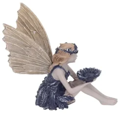 Trädgård Solros Fairy Statue Mytisk Fairy Staty Vacker ängelskulptur dekorativ figur