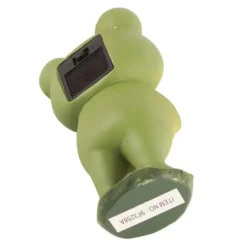 Trädgård uteplats staket Solar Lights Skrämma Frog Resin dekorativa ornament