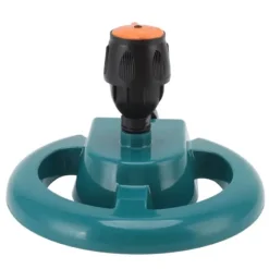 Trädgårdssprinkler Automatisk rotation 360 grader Hållbar ABS rund bas Ofta använd grässpridare för Garden Lawn Road