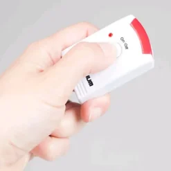 Trådløs alarm + 2 fjernbetjeninger, høj alarm