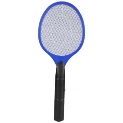 Trådløs Batteridrevet Elektrisk Fly Myggesmækker Bug Zapper Racket Insektdræber Blå