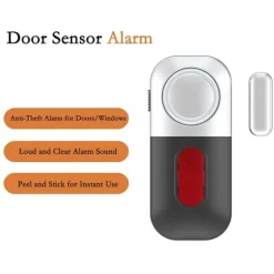 Trådløs dør- og vinduesalarm med batteri, 130dB sikkerhedssystem, effektiv beskyttelse af dit hjem