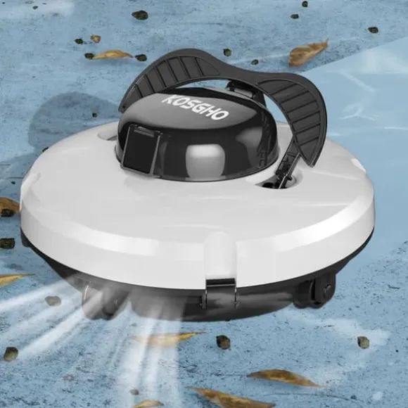 Trådløs robot poolrenser, dobbeltmotorer, selvparkering,Som billede