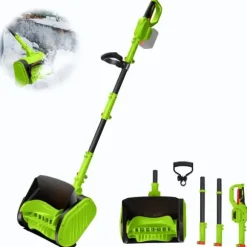 Trådløs Snebørste, 550W Børsteløs Motor, 30 cm Børste Bredde,EU, Sæt-ingen Batteri, Elektrisk