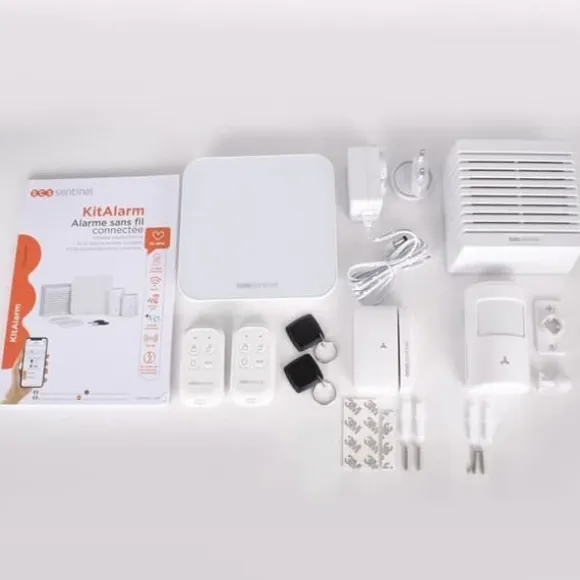 Trådlöst larm anslutet Wi-Fi och GSM 4G - KitAlarm - SCS SENTINEL