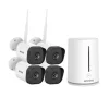 Trådløst Sikkerhedskamera, 5MP Opløsning, Nattesynsfunktion,I71GK 4Pcs Kamera