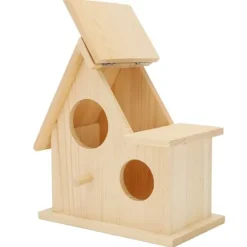Træfuglereder Udendørs Fuglehus Avlskasse Fuglebur til Have Baggård Balkon Dekoration