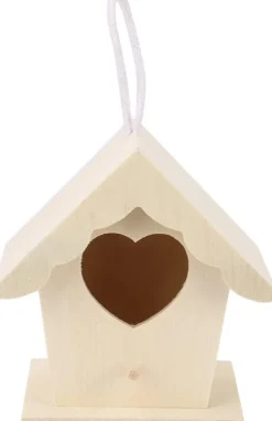 Träholk for mesar, smukt design, fågelholk - mesholk, mesholk, mesfågelholk, vejrbeständig