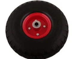 Trillebørehjul, fleksibelt, solidt, 4,00-4P