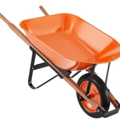 Trillebørvogn med ét hjul, have dump-vogn, 150 kg kapacitet, multifunktionel havevogn