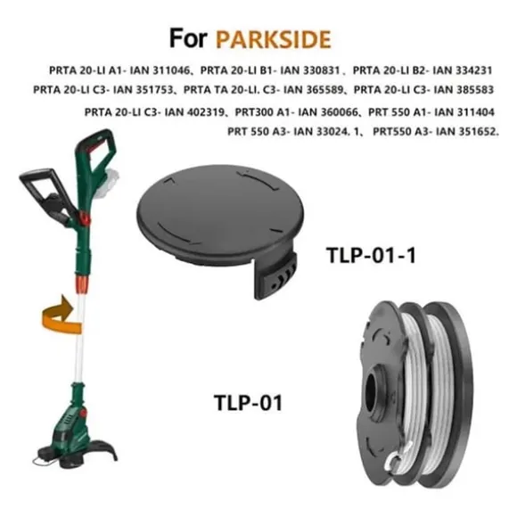 Trimmerspole med trimmertråd Parkside PRTA 20-Li A1-IAN 311046