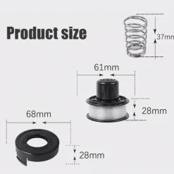 Trimmerspole til Black Decker GL250/GL310/GL360 græstrimmer