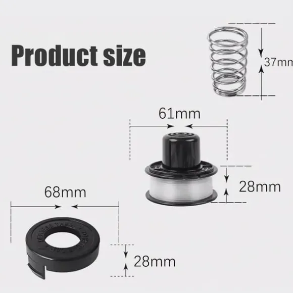 Trimmerspole til Black Decker GL250/GL310/GL360 græstrimmer