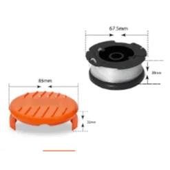 Trimmerspoler Black & Decker GL4525, GL5028, GLC1423L, GLC1825L græstrimmer
