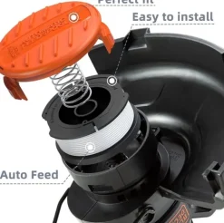 Trimmerspoler Black & Decker GL4525, GL5028, GLC1423L, GLC1825L græstrimmer