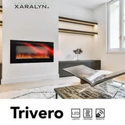 Trivero 130 cinewall indbygningsovn - vægpejs - 1400 Watt varme