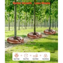 Trævandingspose sæt, 16 gallon, 6-9 timers langsom frigivelse, kraftig PVC