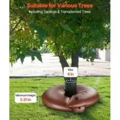 Trævandingspose sæt, 16 gallon, 6-9 timers langsom frigivelse, kraftig PVC
