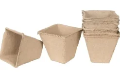 Tørvepotter til frøplanter 8 cm 20 stk.