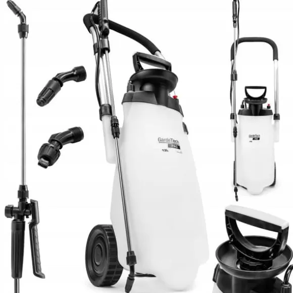 TRYKSPRØJTE PÅ HJUL GARDETECH 11212PRO 12L LANG LANSE 91CM