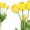 TULIPANER BUKETT AF TULIPANER GUMMIBELAGET GUMMI SILIKONE LIKE LIFE