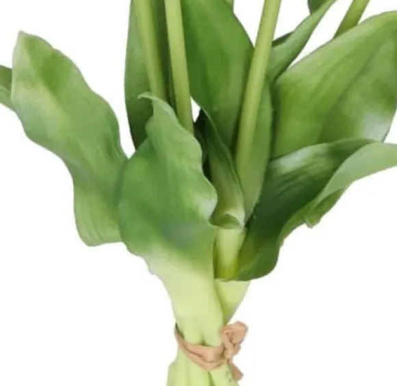 TULIPANER BUKETT AF TULIPANER GUMMIBELAGET GUMMI SILIKONE LIKE LIFE