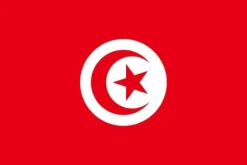 Tunesiens flag
