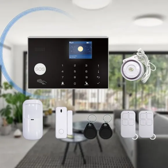 Tuya Wireless WiFi+GSM Alarmsystem