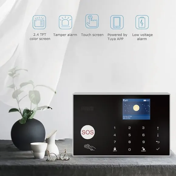 Tuya Wireless WiFi+GSM Alarmsystem