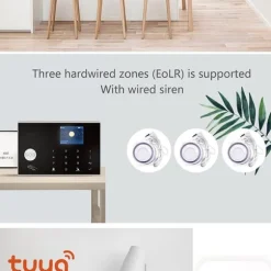 Tuya Wireless WiFi+GSM Alarmsystem