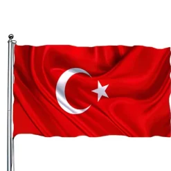 Tyrkiet Flag - 150 x 90 cm