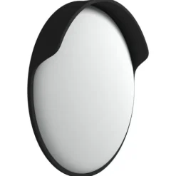 Udendørs konveks trafikspejl Ø45 cm polycarbonat sort - Trafikspejl - Trafikspejle - Home & Living