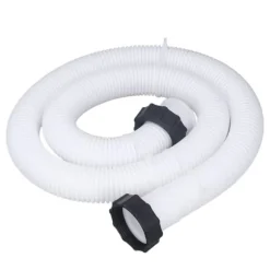 Udskiftningsslange til poolpumpe til udskiftning af poolslange på 1,5 tommer i diameter til pools over jorden Hvid