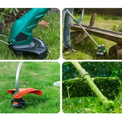 Udskiftningsspole- og dækselsæt til Bosch Easy GrassCut 4-Pack