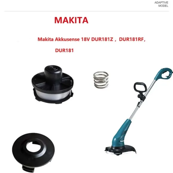 Udskiftningssæt med spole og fjeder til Makita-trimmere