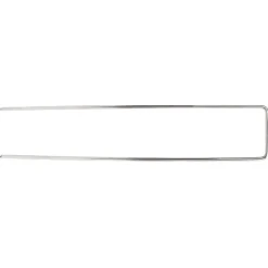 U-formede havepæle i galvaniseret stål - 100 stk. - 3 mm tykkelse