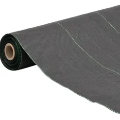 Ukrudtsdug - Slidstærk UV-stabiliseret PP | Størrelse: 1,5x25 m | Farve: Sort