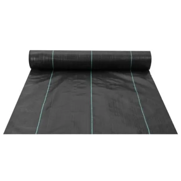 Ukrudtsdug, 91x7620 cm, Sort, Polypropylen
