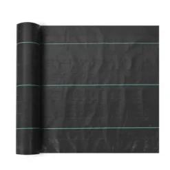 Ukrudtsdug, 91x7620 cm, Sort, Polypropylen
