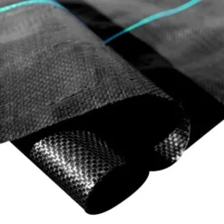 Ukrudtsdug, 200x9144 cm, Sort, Polypropylenstof