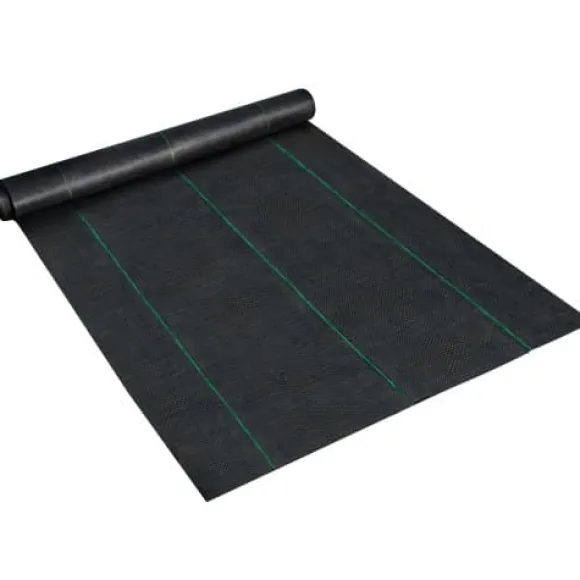 Ukrudtsdug, 200x9144 cm, Sort, Polypropylenstof